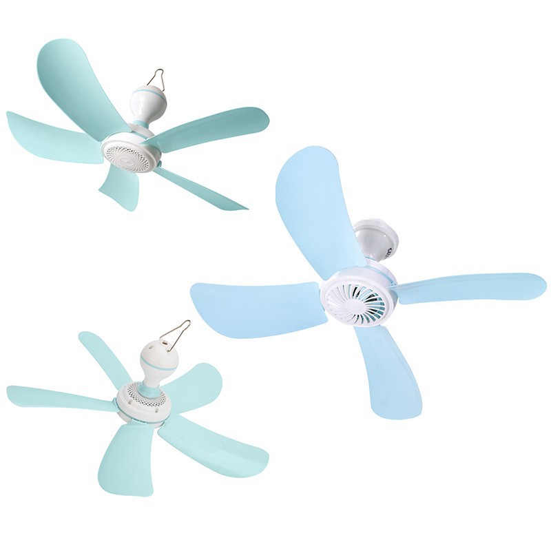 Super Silent Mini Portable Ceiling Fan Mosquito Net Electric Fan Large Wind