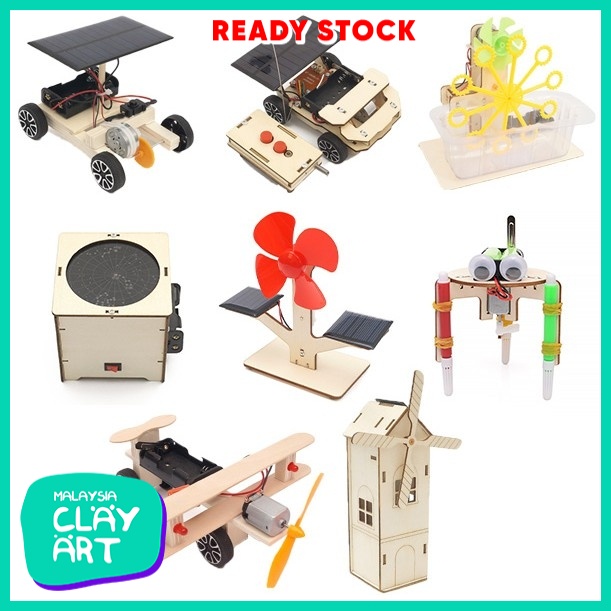 Project RBT STEM DIY Kids Science Education Set Rbt Projek Sekolah