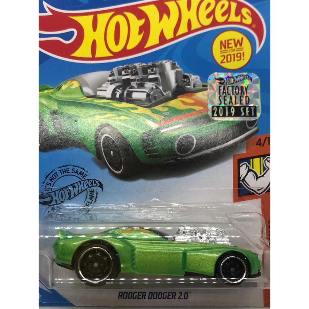 ba3157 hot wheels rodger dodger 2 0 muscle mania factory sealed 2019 shopee malaysia shopee