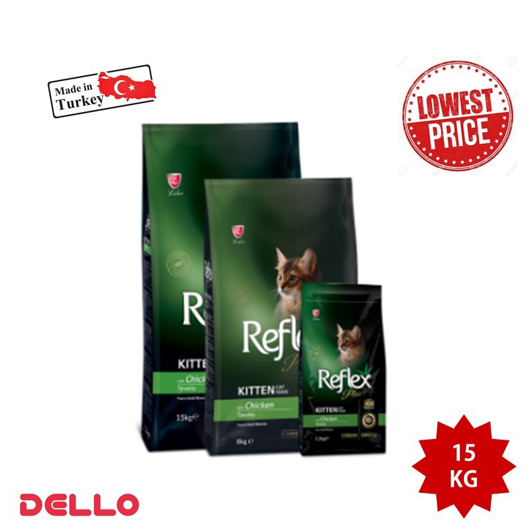 reflex kitten chicken