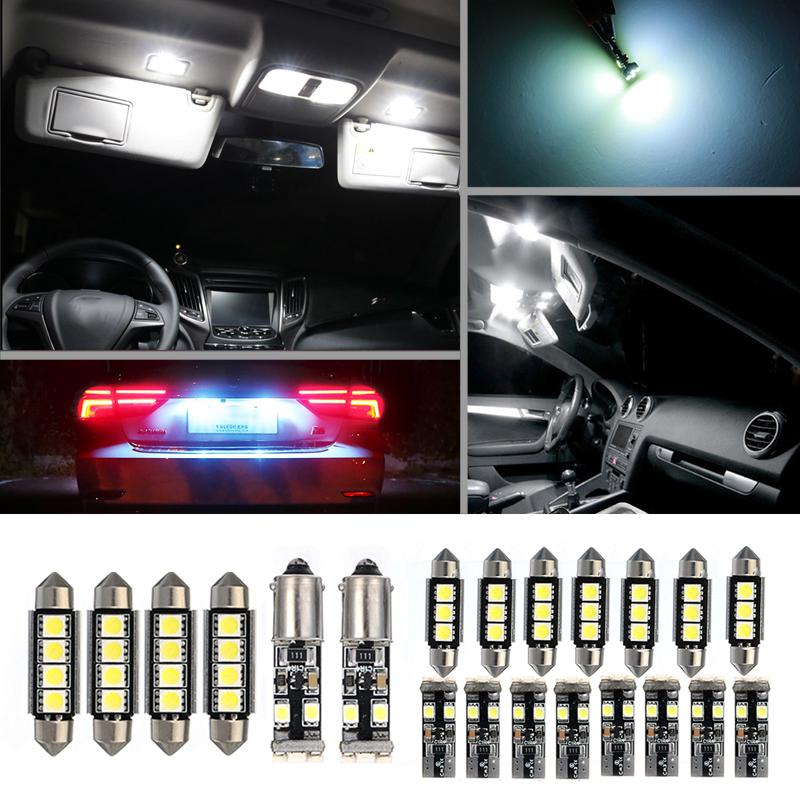 21 X White Led Interior Light Package For 1999 2005 Bmw 3