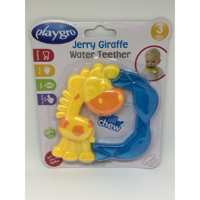 jerry giraffe water teether