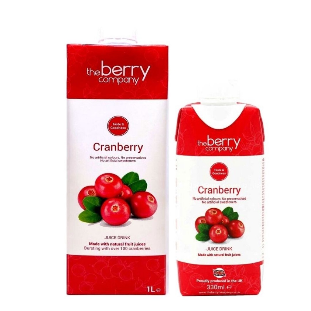 The Berry Company Cranberry Juice 330ML/1000ML Shopee Malaysia