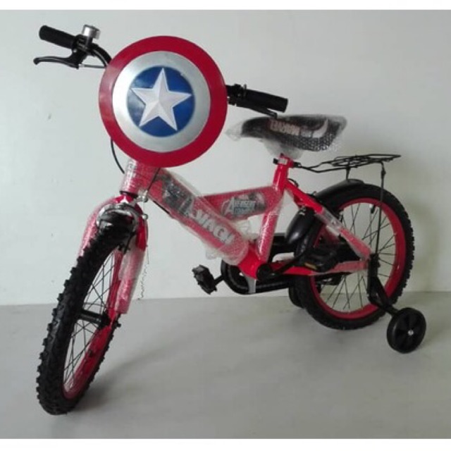 Captain america bicycle basikal budak kids bike cycling | Shopee Malaysia