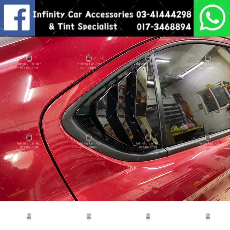 Honda City GN2 20202021 / City Hatchback 2022 Mustang Side Window