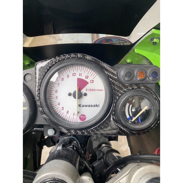 Carbon fiber Panel meter/cover meter kawasaki rr150, zx150 carbon fiber INDONESIA✨✅