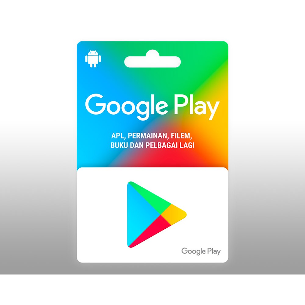 Google Play Gift Card Myr Malaysia Original Shopee Malaysia - roblox id for my r