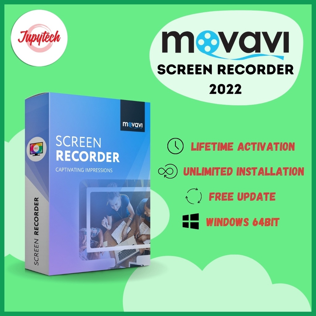 Movavi Screen Recorder 2022 | Lifetime Activation | Free Update ...