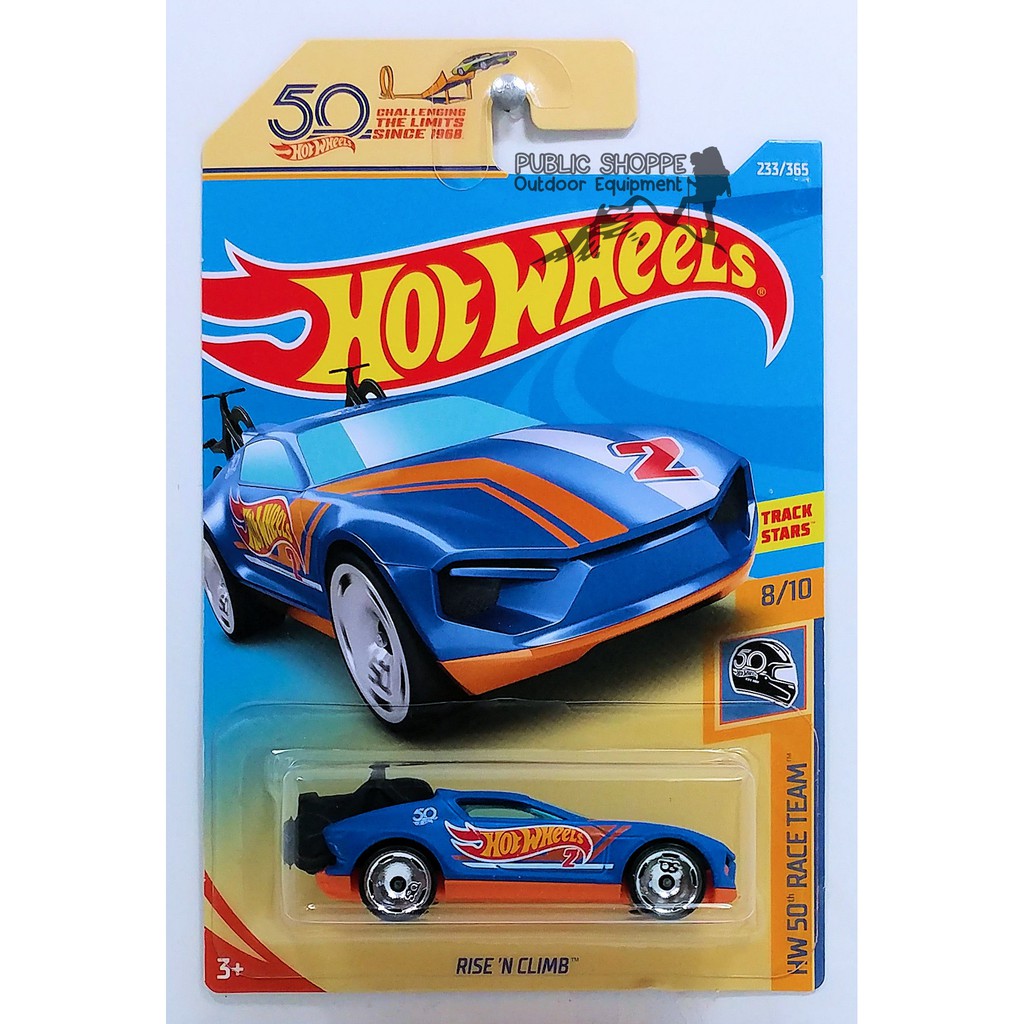 hot wheels rise n climb orange