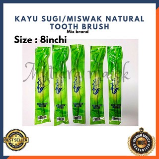 Miswak kayu Sugi Siwak Natural tooth brush