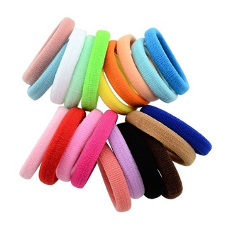 [AIL]Children's Hair Accessories Hair Rope Candy-colored Elastic Hair Bands Little Girl Ponytail Nylon Hair Ties In Stock