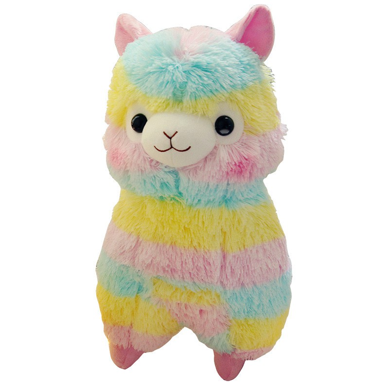 rainbow llama stuffed animal