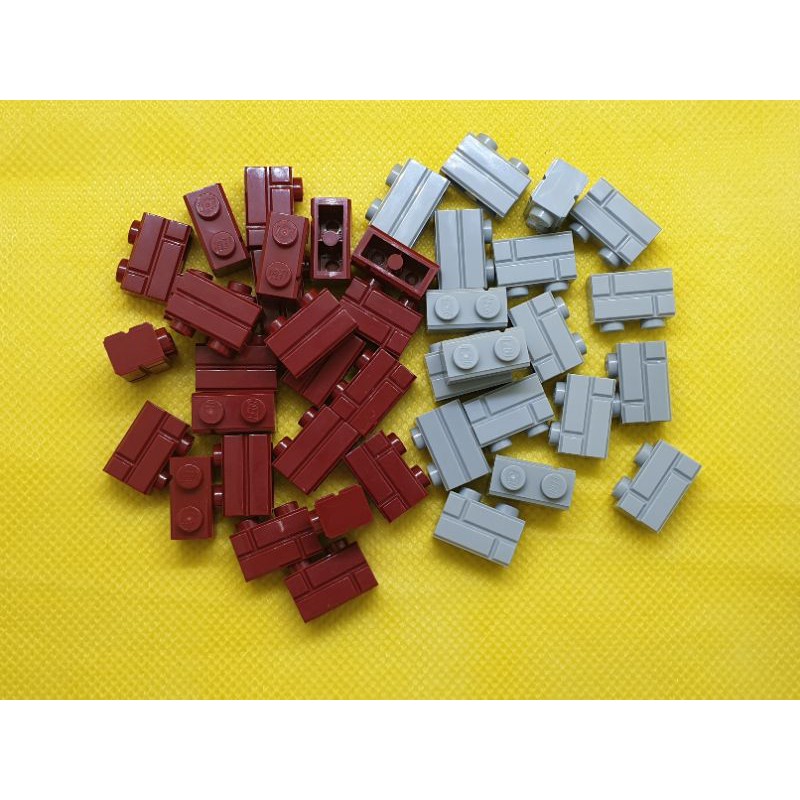 Lego Mansory Brick 1 x 2 (20pcs) | Shopee Malaysia