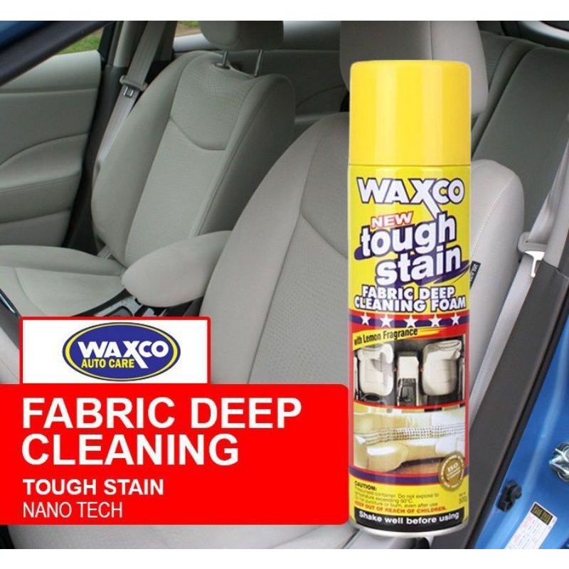 WAXCO Tough Stain Fabric Deep Cleaning Foam (500g) / FABRIC DEEP CLEANING FOAM/SPRAY SOFA KERETA