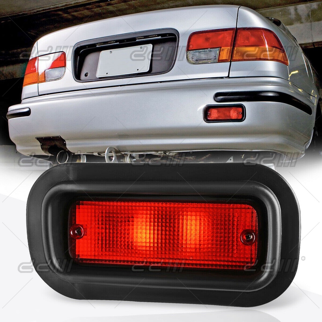 Rear Bumper Fog Light Fog Lamp Honda Civic SR4 SR4 SH4 EF EG EG6 EG9 EK EK4 19882000 Integra