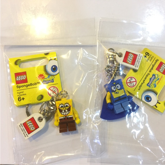 lego spongebob keychain