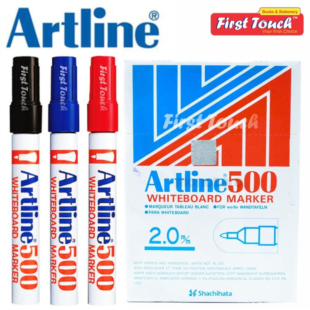 ARTLINE 500 Whiteboard Marker (Black / Blue / Red) Shopee Malaysia