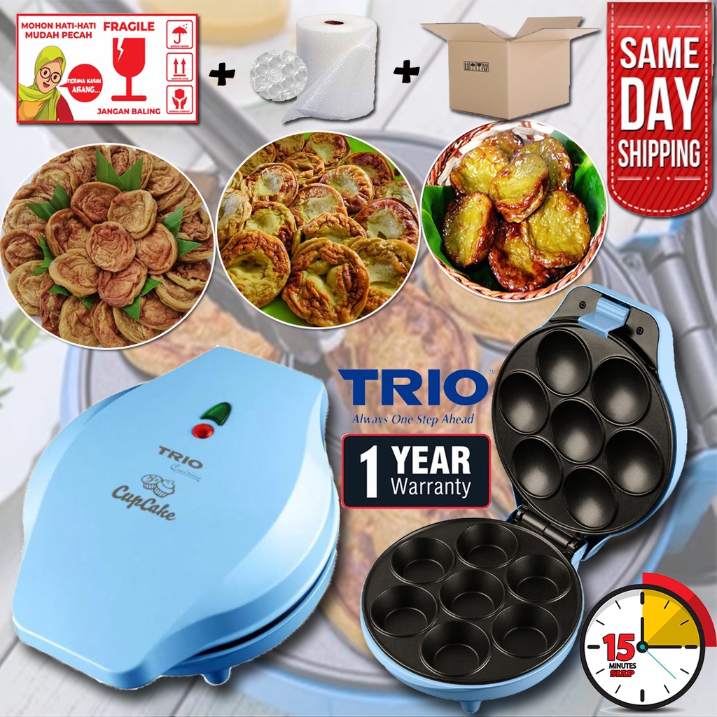 [COD/PICKUP/POS] READY STOCK!! TRIO Cupcake Maker Pembakar Akok