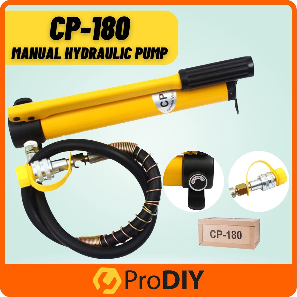 CP-180 Manual Pump Hydraulic Pump Hand Pump Hand Tools Hand Pump Tools ...