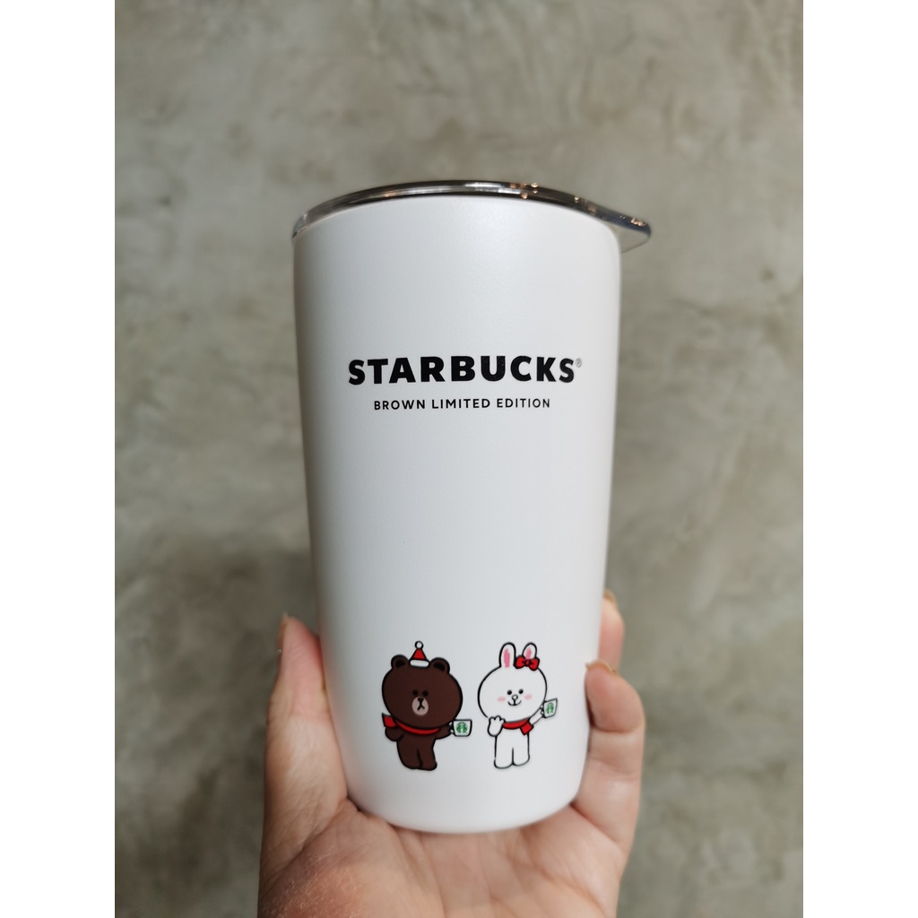 READY STOCK! STARBUCKS X LINE FRIENDS COLLECTION LINE FRIENDS Brown and