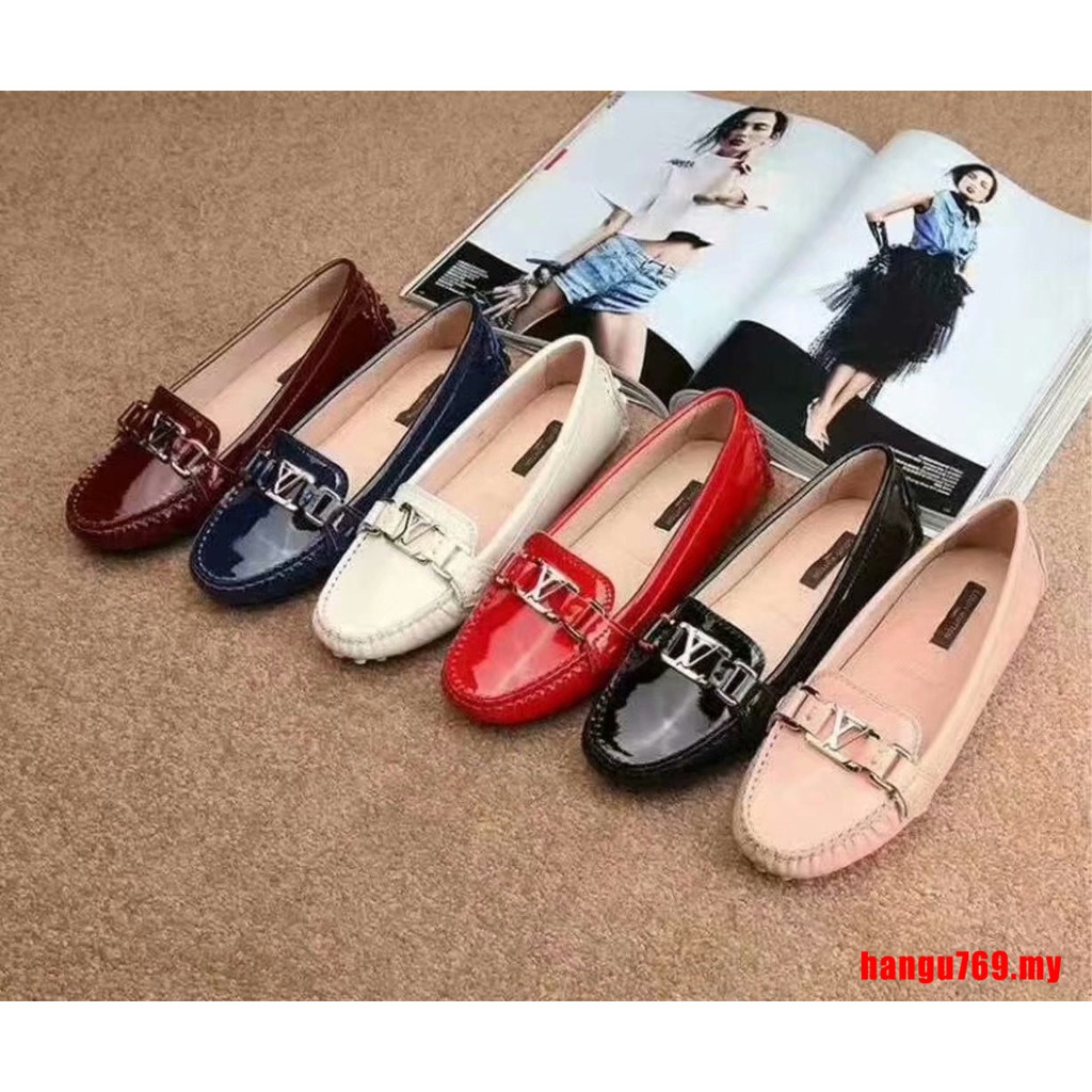 Original Fashion LOUIS VUITTON Women Flat Loafers | Shopee