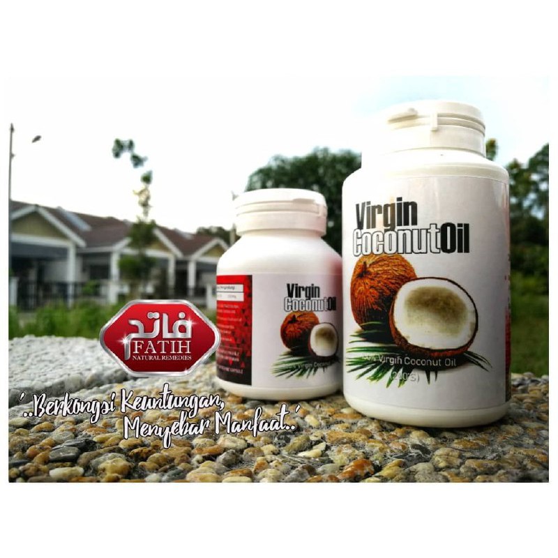 100 Or 200 Kapsul Minyak Kelapa Dara Vc0