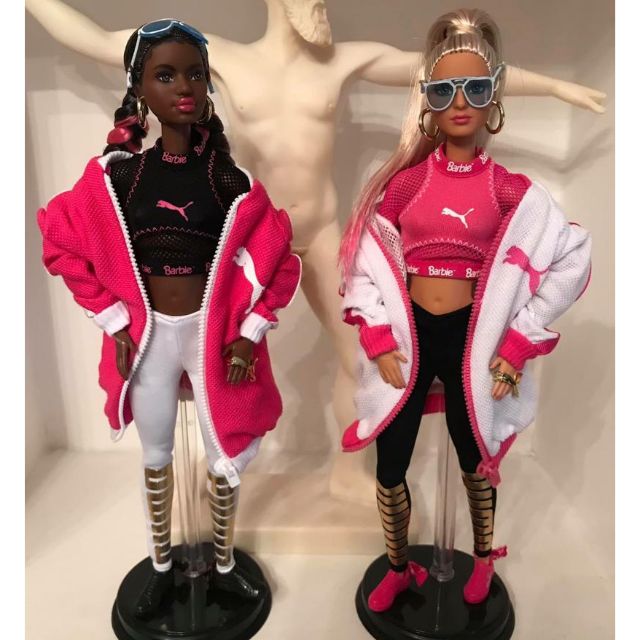 barbie x puma doll