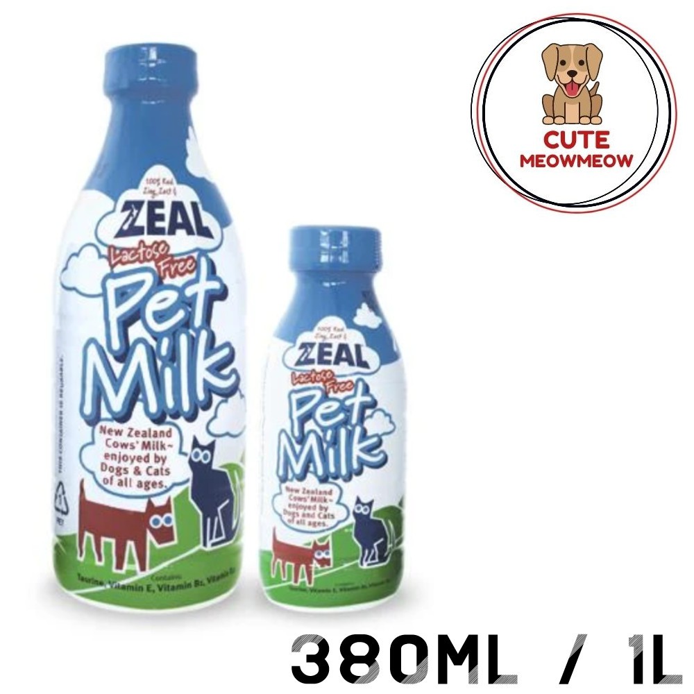 ZEAL LACTOSE FREE PET MILK 380ML / 1L Shopee Malaysia