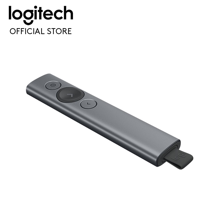 Logitech Spotlight Wireless Presentation Remote, 2.4 GHz and Bluetooth