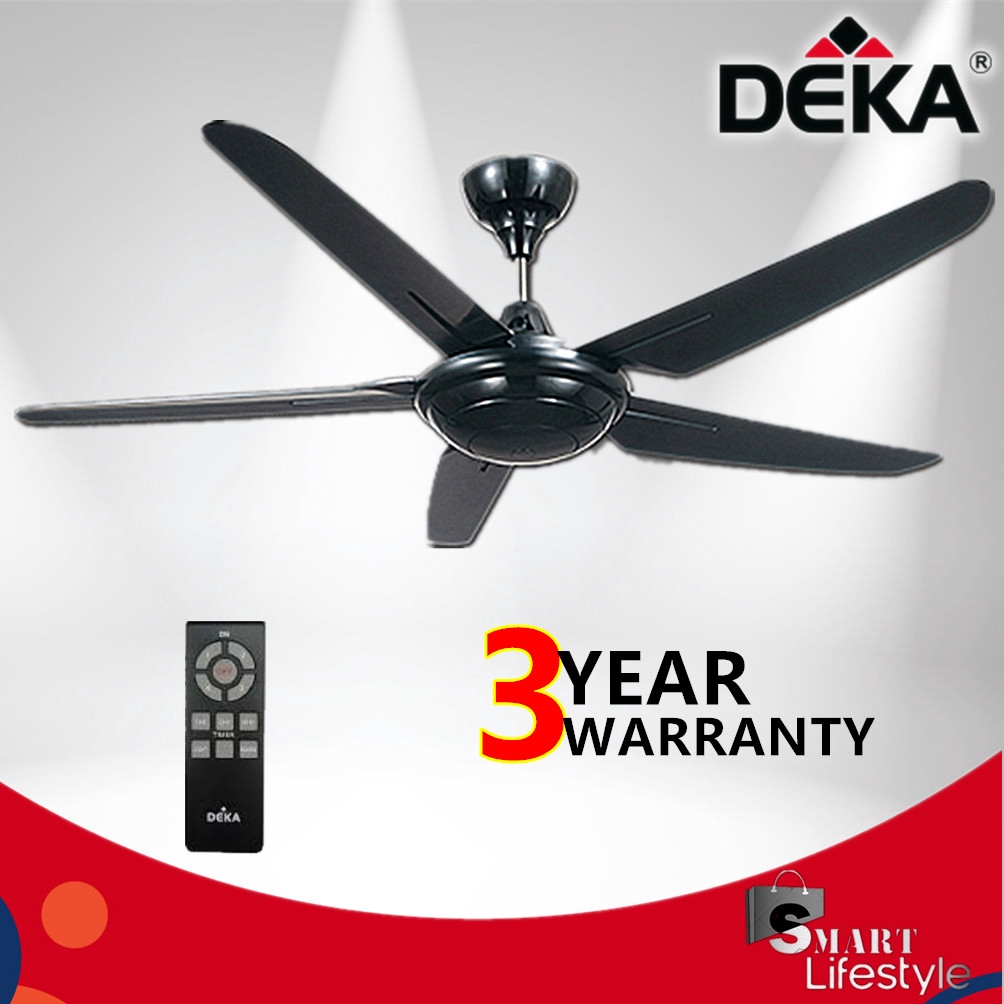 Deka Ceiling Fan With Remote Control J5p Shopee Malaysia