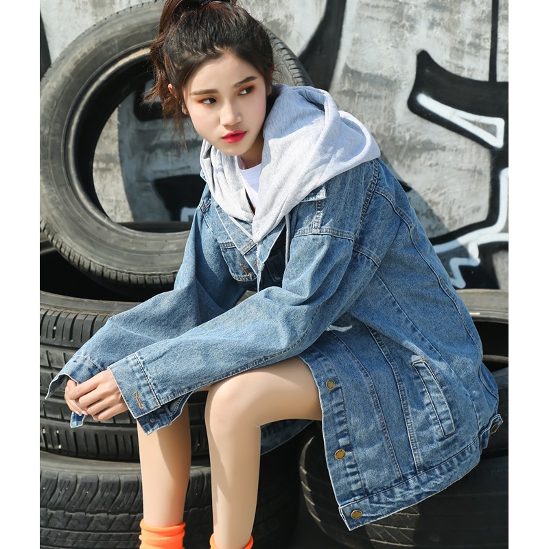 denim jacket shopee