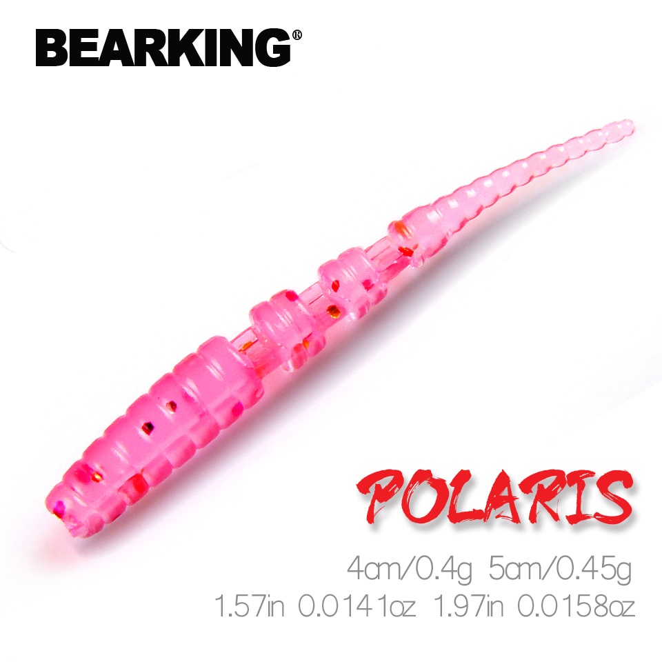 BEARKING Polaris 4cm 5cm Fishing Lures soft lure Artificial Bait Predator Tackle jerkbaits for pike and bass