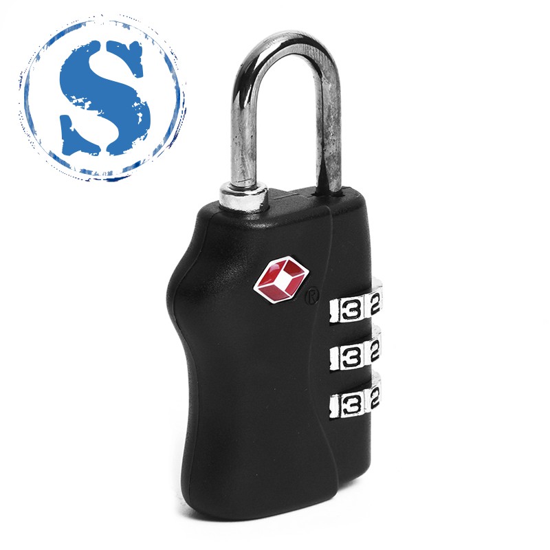 combination travel padlock