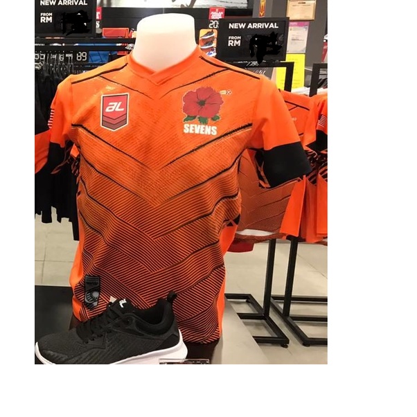 HOME JERSEY MALAYSIA RUGBY UNION BRAND AL-IKHSAN  Shopee Malaysia