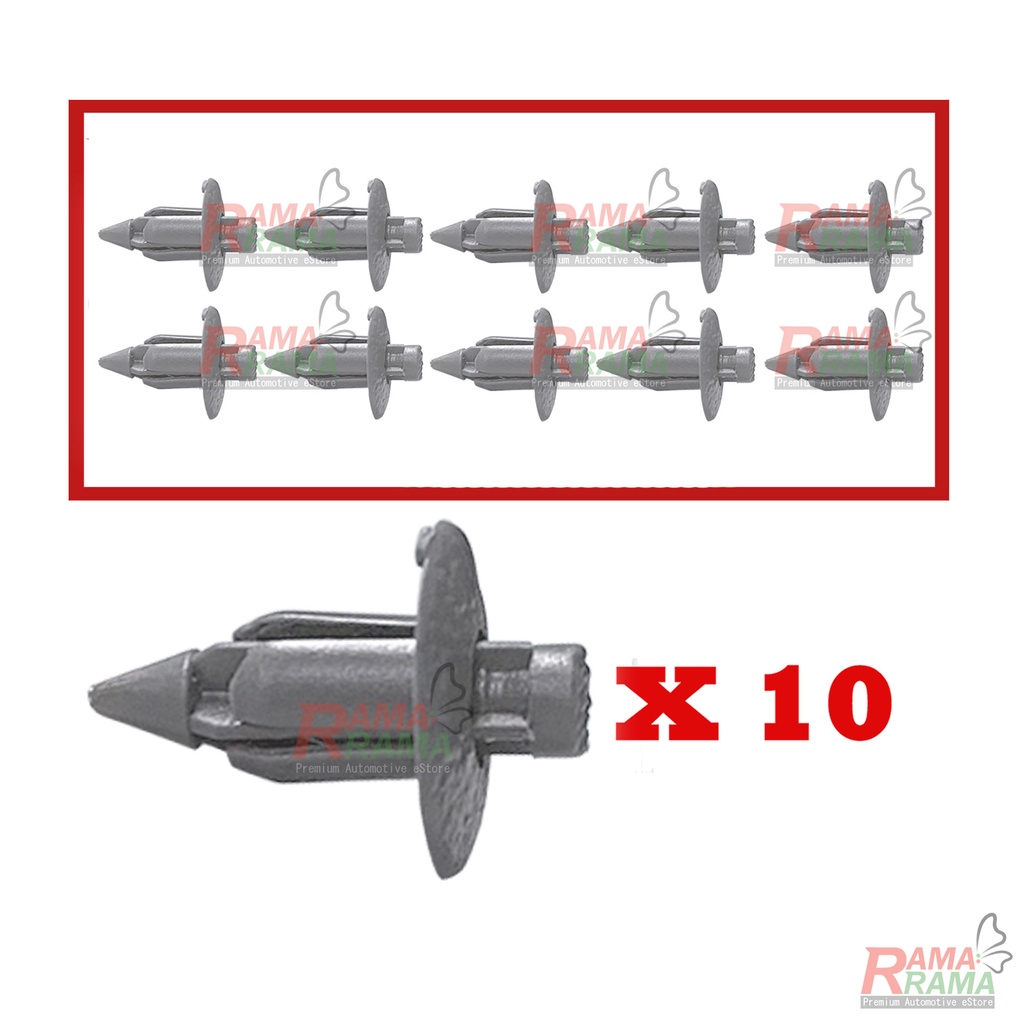 Proton Wira Iswara Saga Satria Car Model Universal Clips For Interior