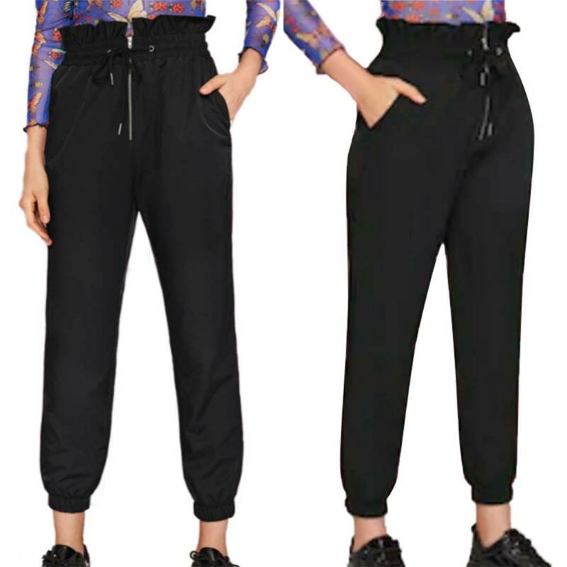 ladies skinny black trousers