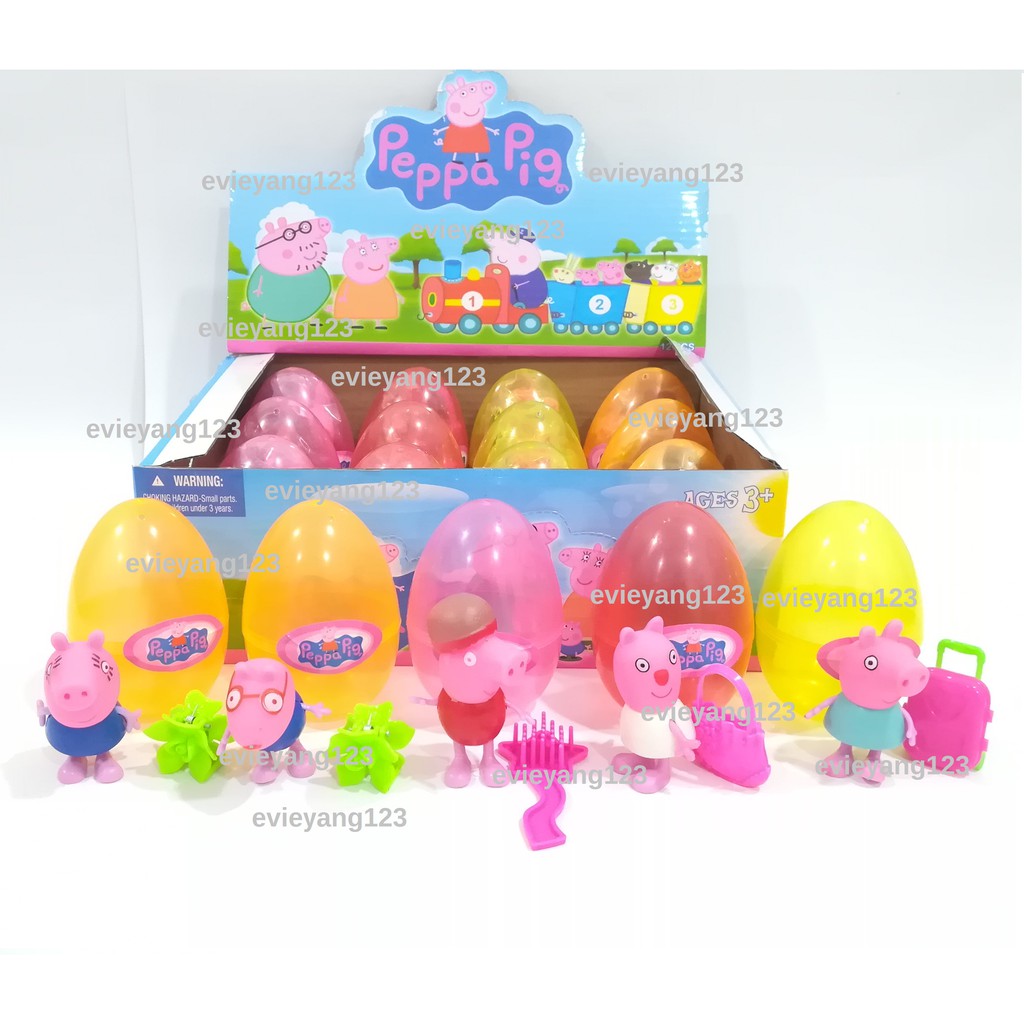 peppa pig surprise eggs