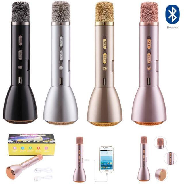 Karaoke KTV Mic Portable Bluetooth Speaker Microphone | Shopee Malaysia