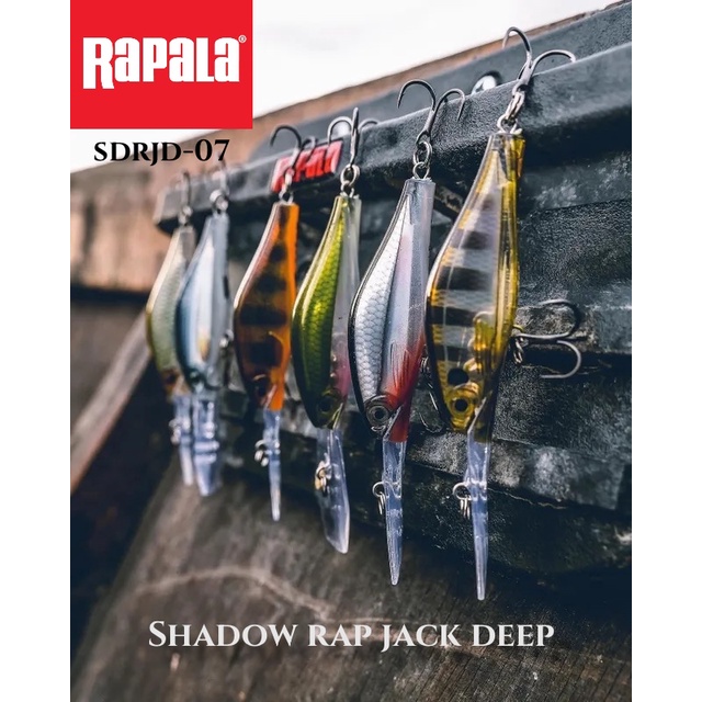 Rapala SDRJD07 Shadow Rap Jack Deep Jerkbait Slow Rising Fishing Lure