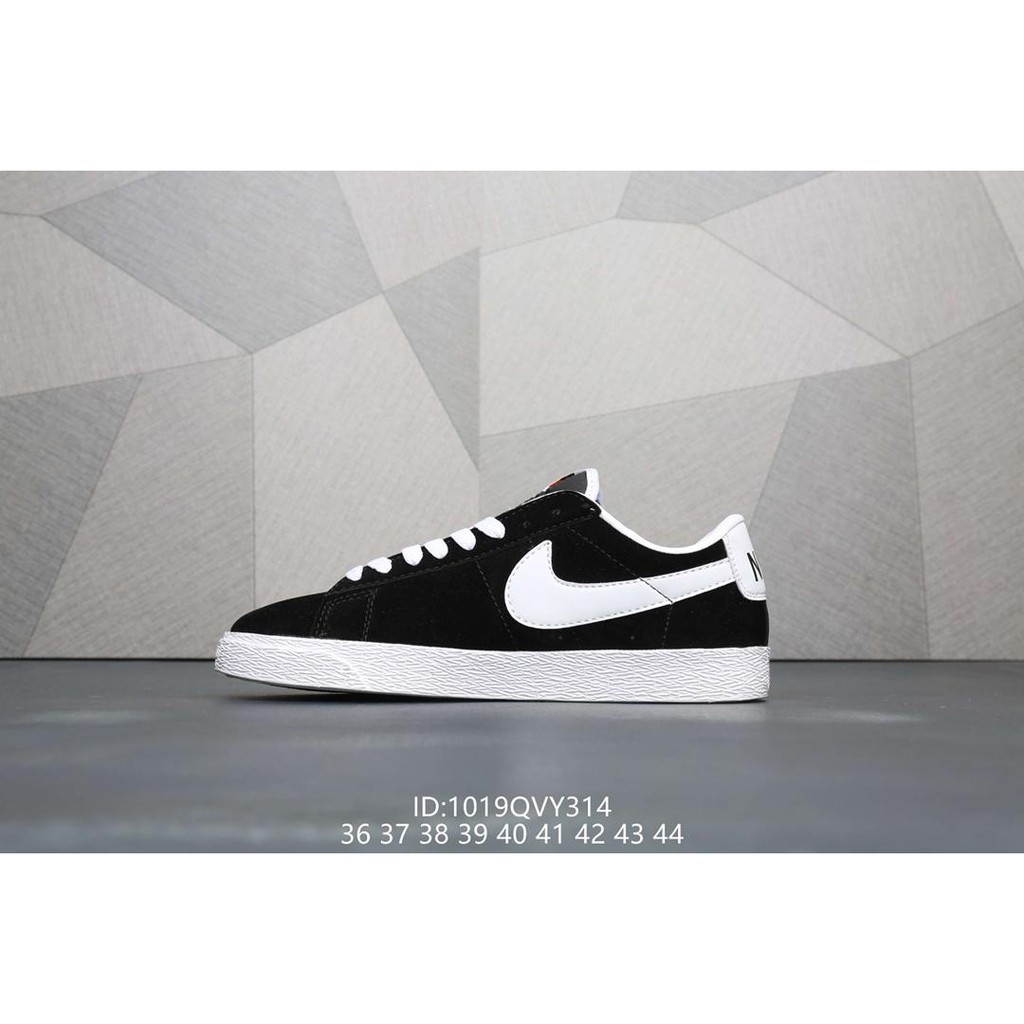 nike low suede blazers