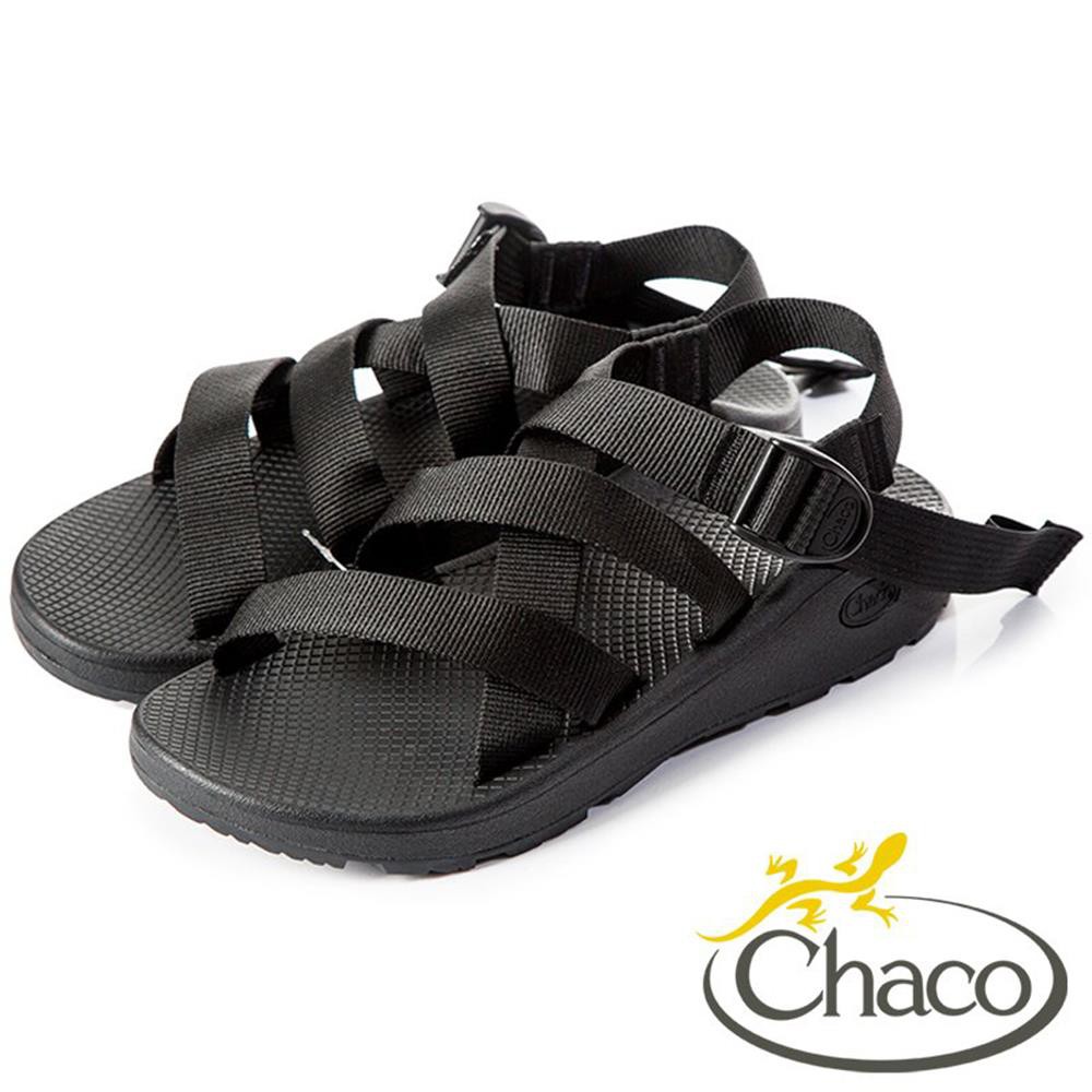 plain black chacos
