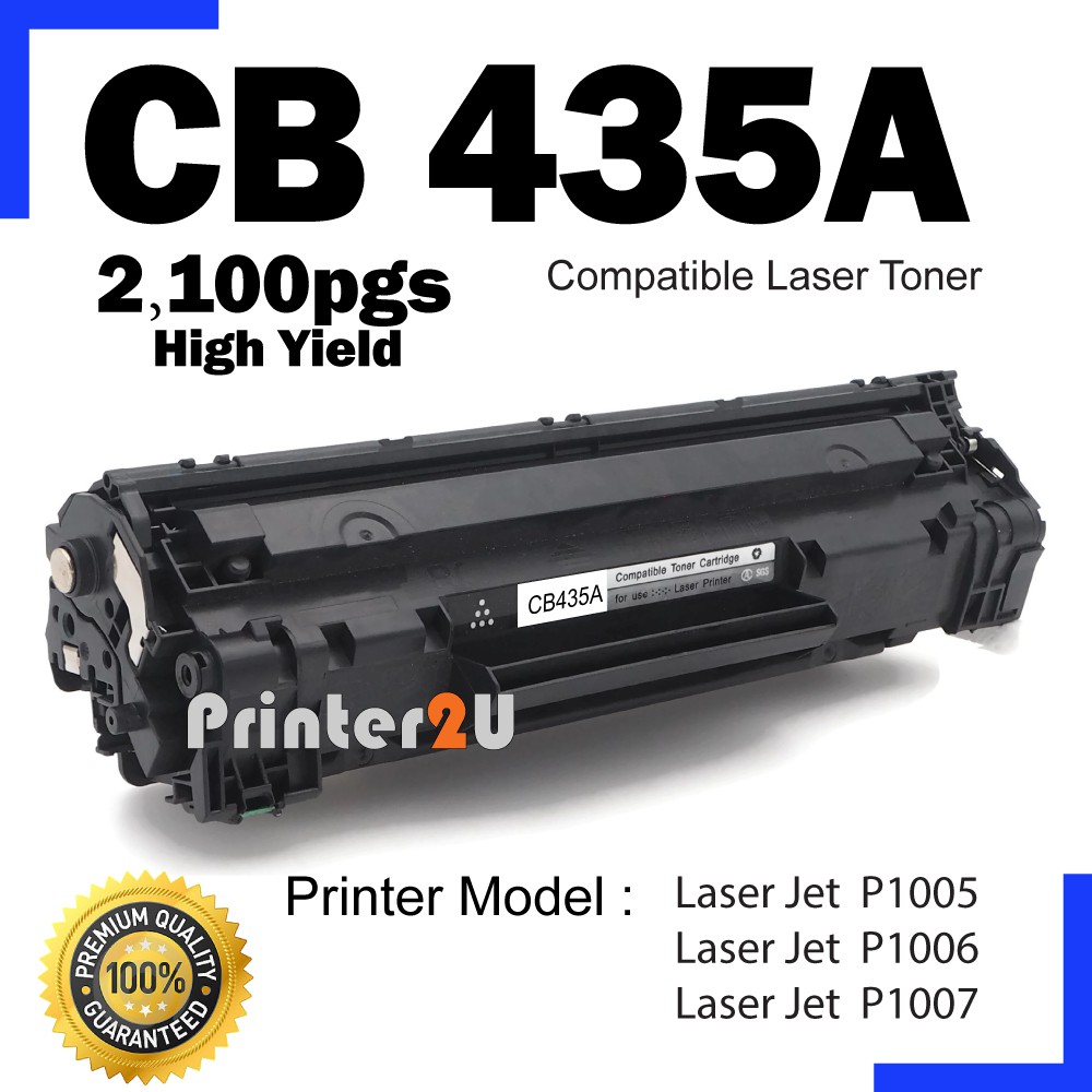 Excellent Print Cb435a 35a Compatibili Cartuccia Del Toner Per Hp Laserjet P1005 P1006 P1007 Canon Lbp 3010 Stampanti E Accessori Informatica Aaaid Org