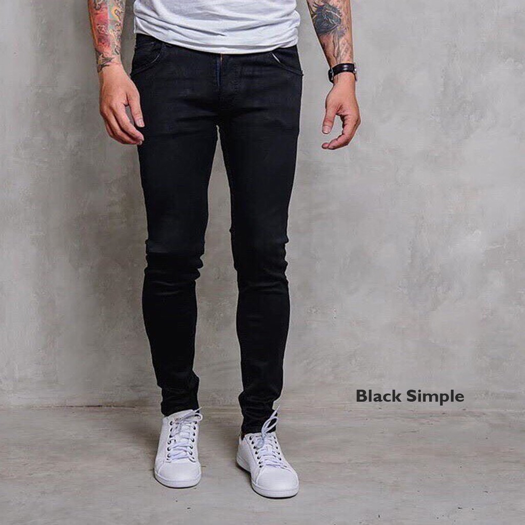 pull and bear black skinny jeans