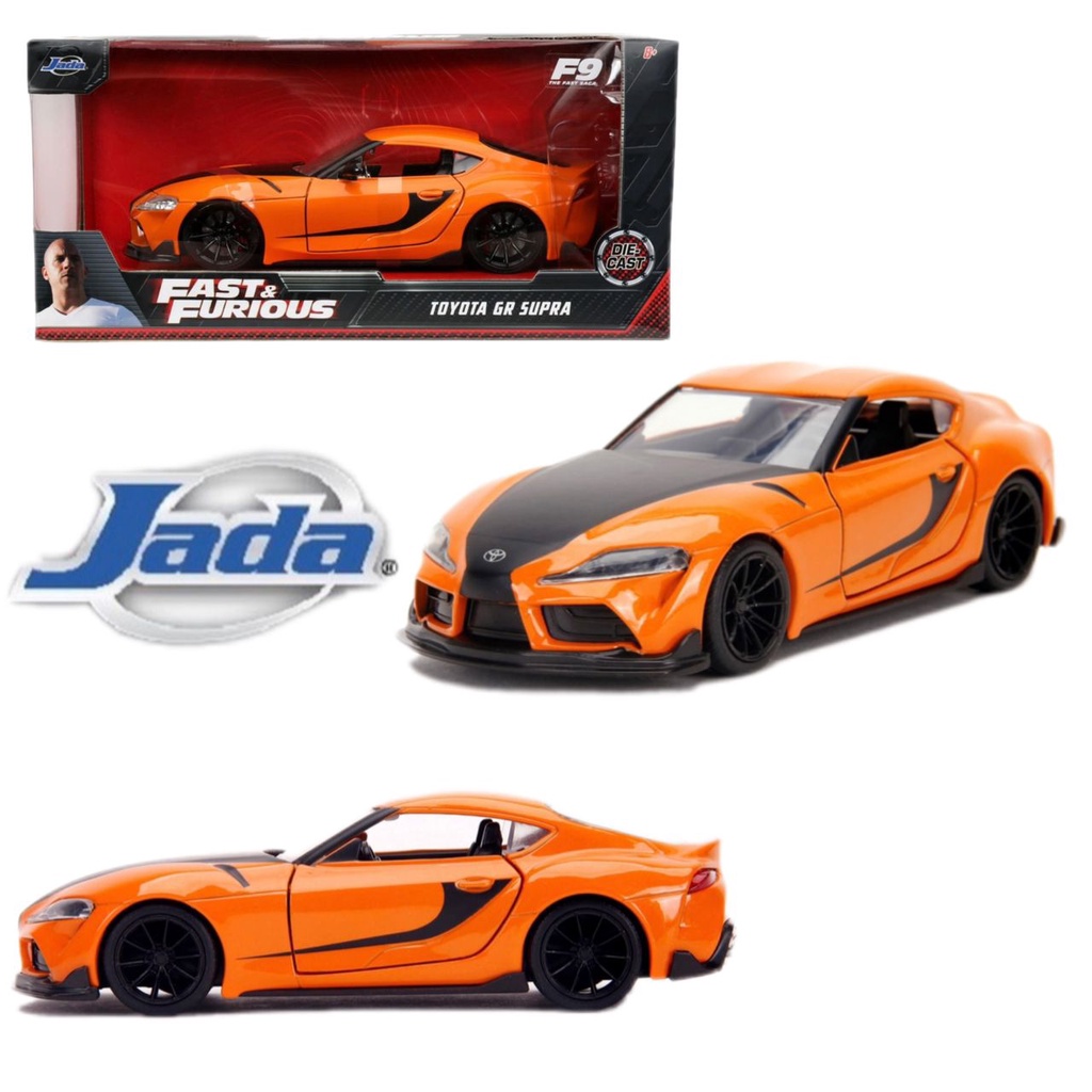 Original Jada 1:32 Fast & Furious F9 Han's Toyota GR Supra Diecast Car Ready Stock In Malaysia