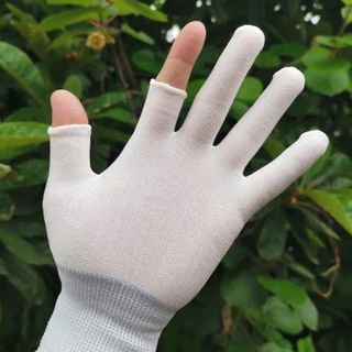 Sarung Tangan Sarung Tangan Patah Dua Jari Tiga Jari Memetik Teh Skrin Sentuh Tahan Haus Anjal Bernafas Pelindung Matahari Bekerja Lelaki Dan Wanita Sarung Tangan Insurans Buruh Nipis Shopee Malaysia