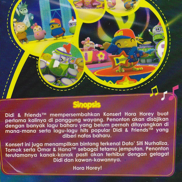 Buy DIDI & FRIENDS - Konsert Hora Horey ( DVD ) 30 Lagu-Lagu Hit 