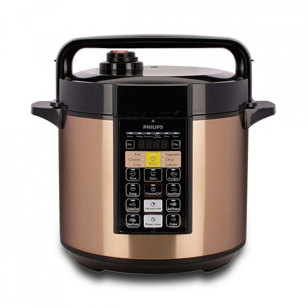 Philips 6L HD2139 Viva Collection ME Computerized Electric Pressure Cooker