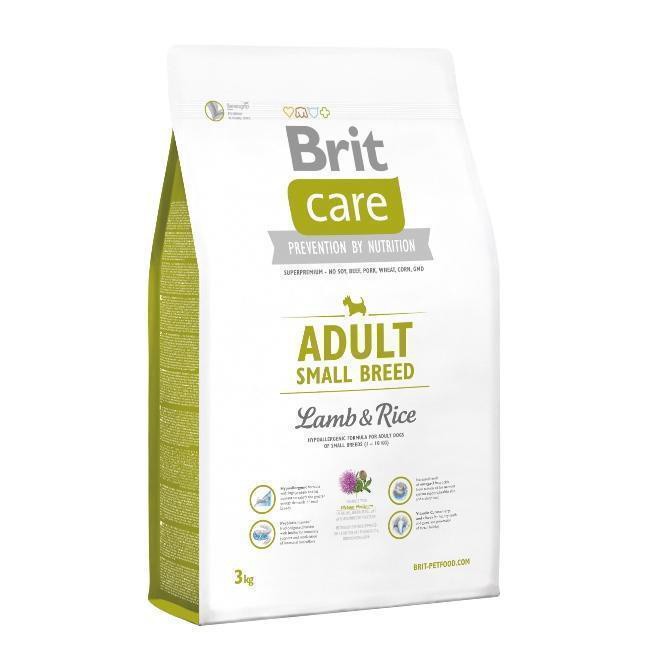 brit care small breed lamb & rice