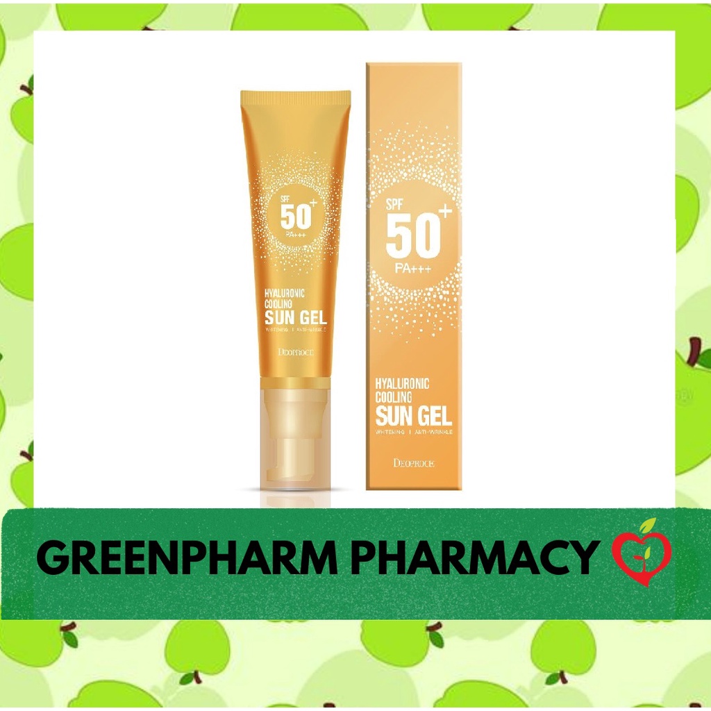 Deoproce Hyaluronic Cooling Sun Gel SPF50+ PA+++ 50g (EXP: 04/2025 ...