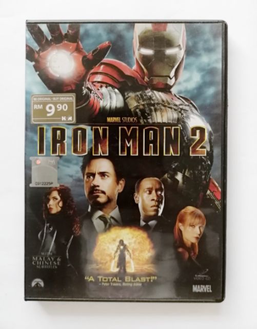 Original Dvd Vcd Iron Man Iron Man 2 The Return Shopee Malaysia